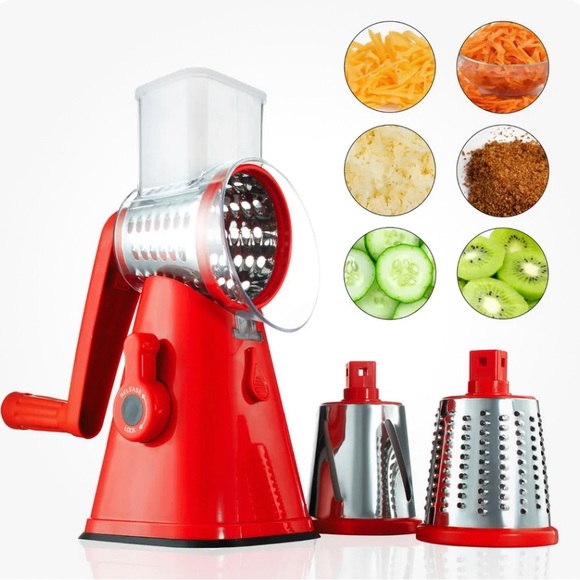 Nutri Slicer Emson Vegetable & Fruit Slicer 3 Stainless Steel Blades Included - Picture 3 of 4